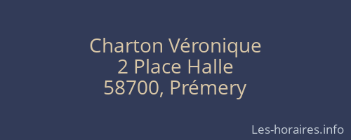 Charton Véronique