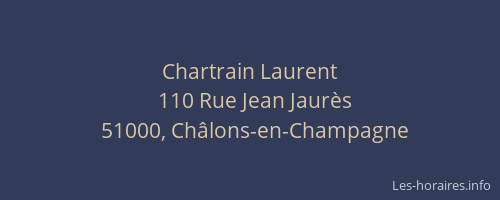 Chartrain Laurent