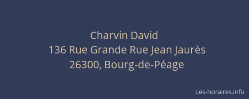 Charvin David