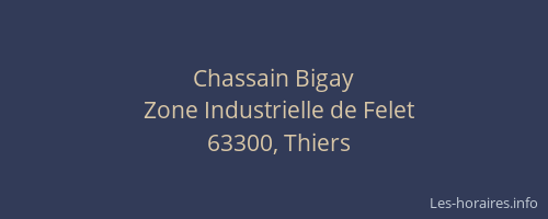 Chassain Bigay