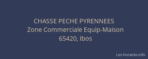 CHASSE PECHE PYRENNEES