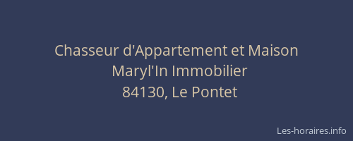 Chasseur d'Appartement et Maison