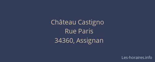 Château Castigno