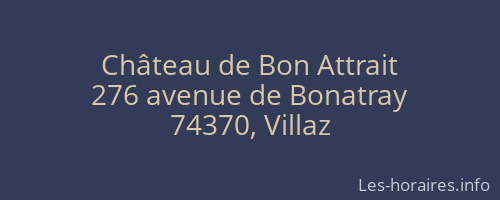 Château de Bon Attrait
