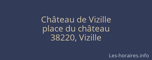 Château de Vizille