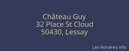 Château Guy