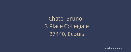 Chatel Bruno