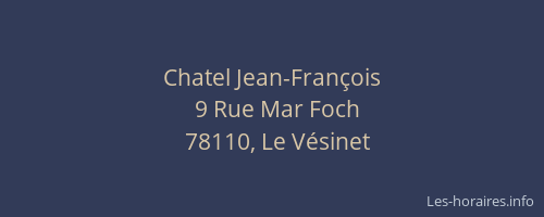 Chatel Jean-François