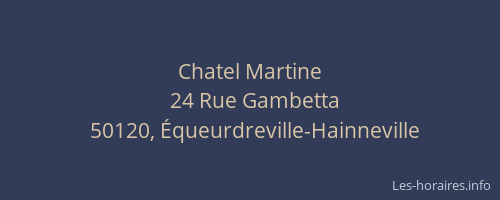 Chatel Martine