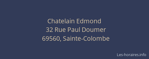 Chatelain Edmond
