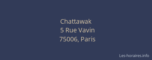 Chattawak