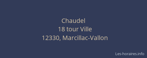Chaudel