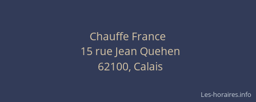 Chauffe France