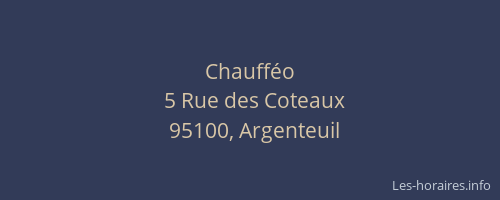 Chaufféo