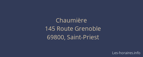 Chaumière