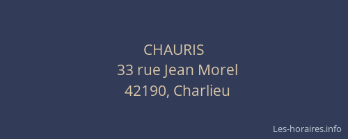 CHAURIS