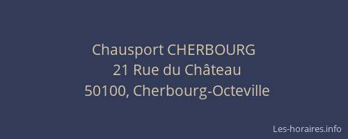 Chausport CHERBOURG
