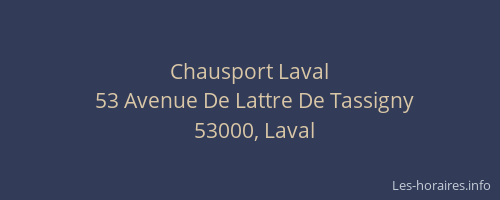 Chausport Laval