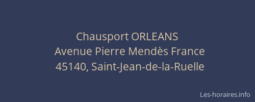 Chausport ORLEANS