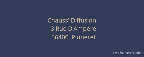 Chauss' Diffusion