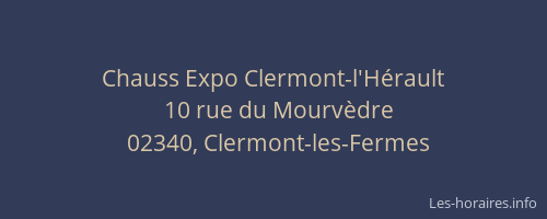 Chauss Expo Clermont-l'Hérault