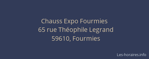Chauss Expo Fourmies