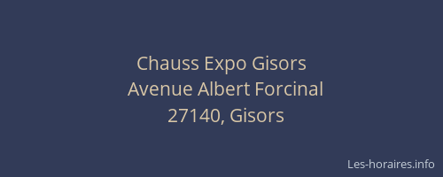 Chauss Expo Gisors