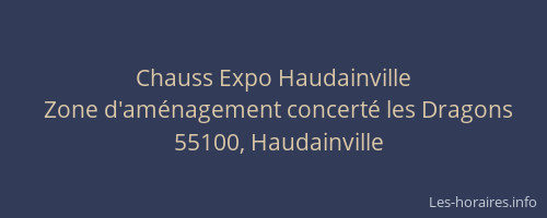 Chauss Expo Haudainville