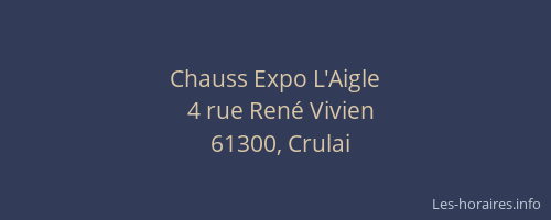 Chauss Expo L'Aigle