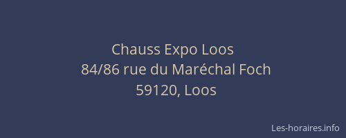 Chauss Expo Loos