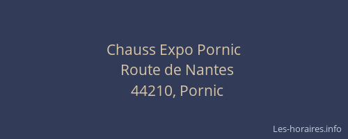 Chauss Expo Pornic
