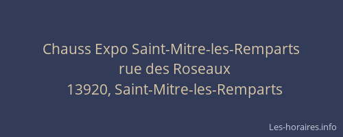 Chauss Expo Saint-Mitre-les-Remparts