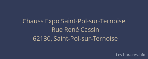 Chauss Expo Saint-Pol-sur-Ternoise