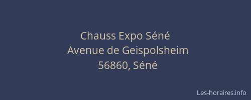 Chauss Expo Séné