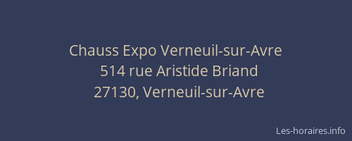 Chauss Expo Verneuil-sur-Avre