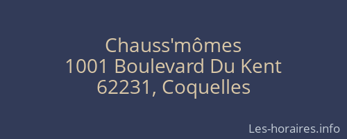 Chauss'mômes