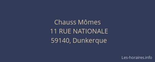 Chauss Mômes