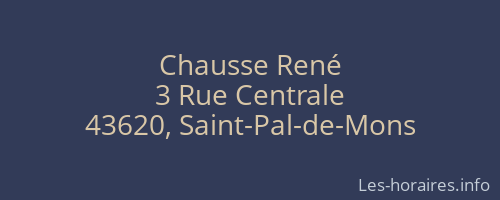 Chausse René