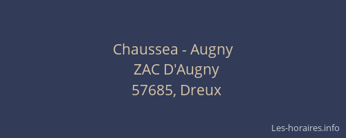 Chaussea - Augny