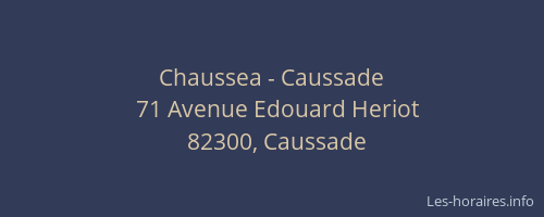 Chaussea - Caussade
