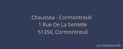 Chaussea - Cormontreuil