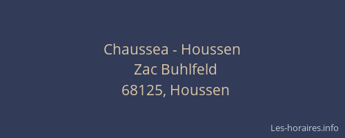 Chaussea - Houssen