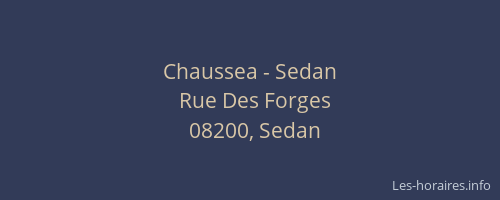 Chaussea - Sedan