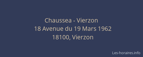 Chaussea - Vierzon