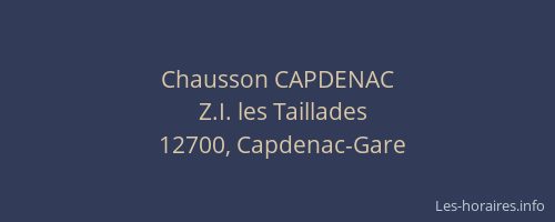 Chausson CAPDENAC