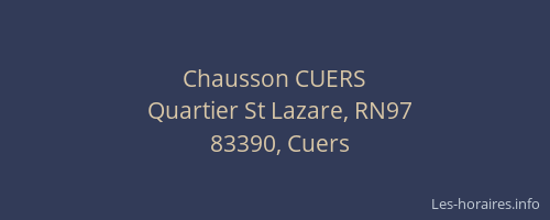 Chausson CUERS