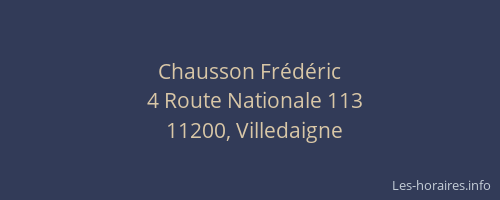 Chausson Frédéric