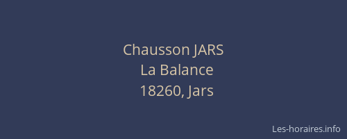 Chausson JARS