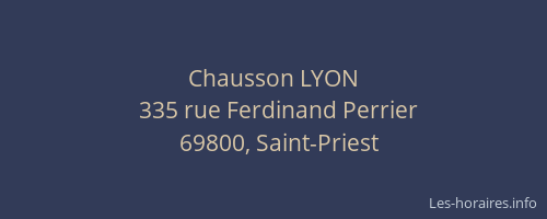 Chausson LYON