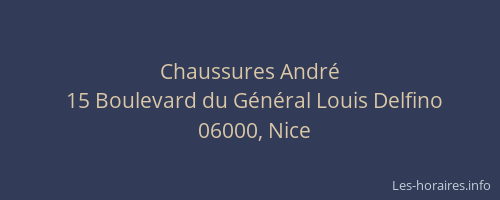 Chaussures André